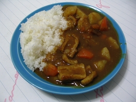 節約簡単 ちくわカレー(圧力鍋使用)