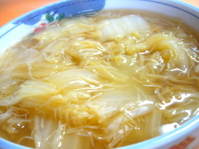 白菜とホタテのトロトロ旨煮