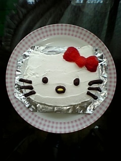 かわいい♪キティーケーキ