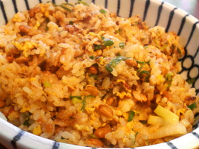 梅納豆チャーハン