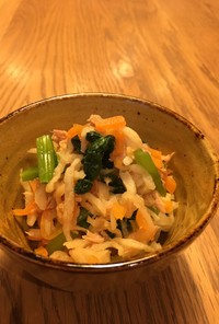 保育園の給食【切干大根の中華和え】