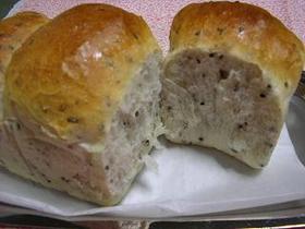 中力粉でごま山形食パン