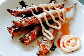 ししゃも簡単な食べ方⭐マヨネーズ&ラー油