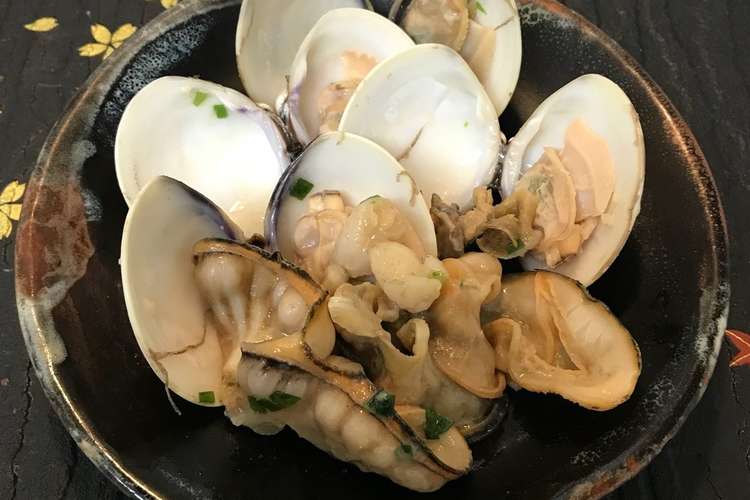 はまぐりと平貝ヒモの酒蒸しバター醤油味 レシピ 作り方 By Dentack クックパッド 簡単おいしいみんなのレシピが353万品