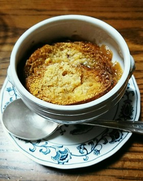 缶詰玉葱スープでオニオングラタンスープ