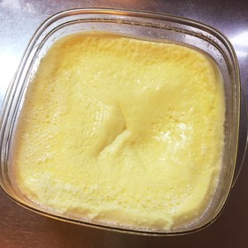 レンジで簡単プリン2