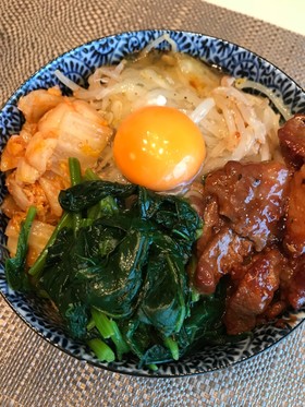 本格ビビン 丼?ビビン麺?