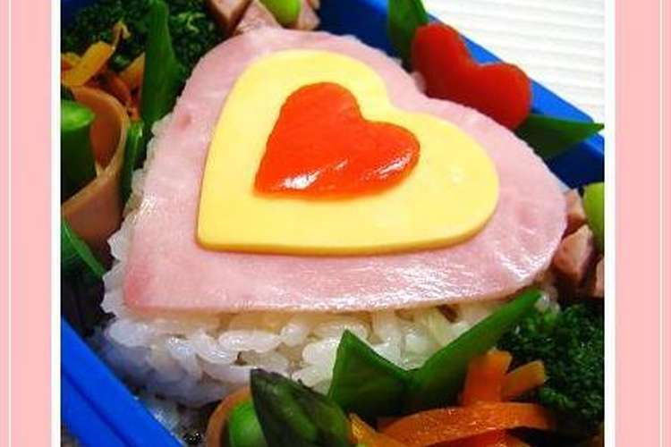 キャラ弁 バレンタインのハート レシピ 作り方 By 浜っ子 クックパッド