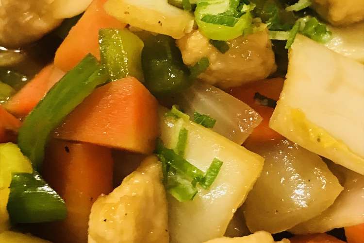 野菜多めの 中華みその野菜たくさん炒め レシピ 作り方 By Bistromiti クックパッド