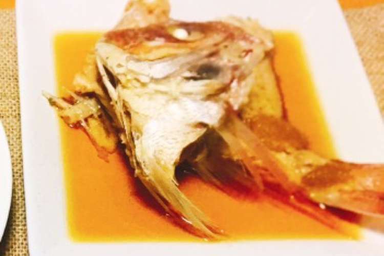 鯛の兜煮 ち鯛のアラ レシピ 作り方 By 藤井２１ クックパッド 簡単おいしいみんなのレシピが360万品