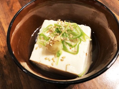 レンジで簡単！湯豆腐の写真
