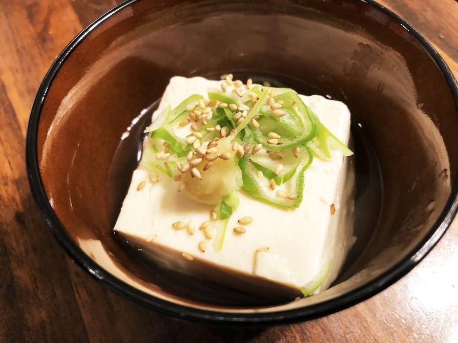 レンジで簡単！湯豆腐の画像