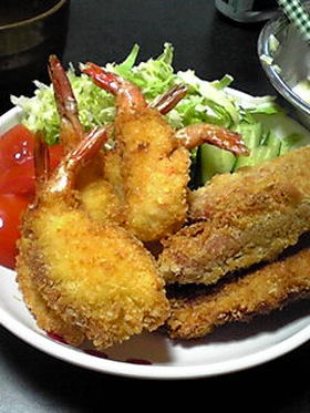 ウインナーフライ(フライのついでに…)