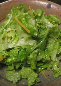 基本のグリーンサラダ
