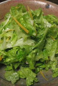 基本のグリーンサラダ