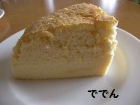生クリームなし☆ふわふわ軽いチーズスフレ