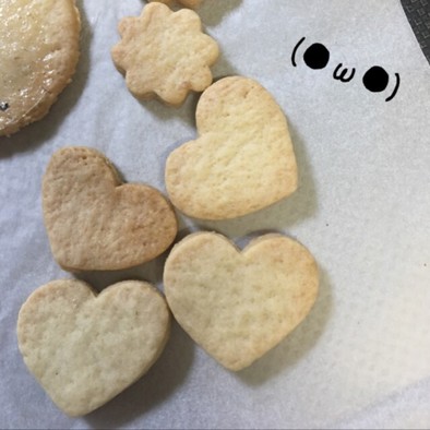 バター無し！基本の型抜きクッキー♪の写真