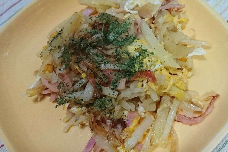 簡単で美味 ジャガイモの野菜炒め レシピ 作り方 By Michi 630 クックパッド 簡単おいしいみんなのレシピが366万品