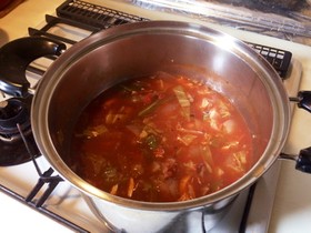 雑穀で腹持ち抜群♡脂肪燃焼スープ