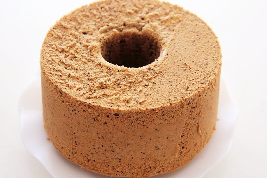 ふわふわ米粉で紅茶シフォン(工程写真付)の画像