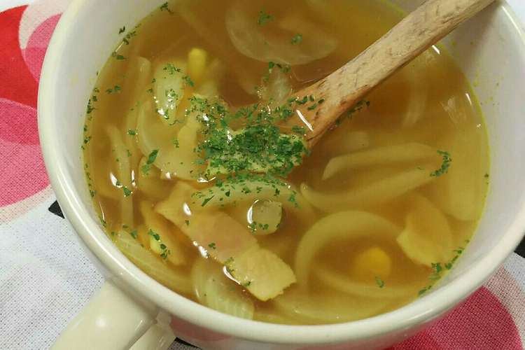 簡単 コンソメキューブでカレースープ レシピ 作り方 By Sominemama クックパッド 簡単おいしいみんなのレシピが352万品
