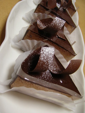 ☆板チョコでムース・ショコラ☆