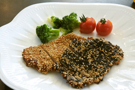 豚肉のごま焼き