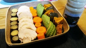 自家製鶏ハムで☆コブサラダ