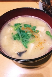 冬レシピ☆絶品☆納豆のお味噌汁～納豆汁～
