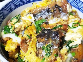 キャンプ飯★超簡単★さんまの蒲焼き丼★