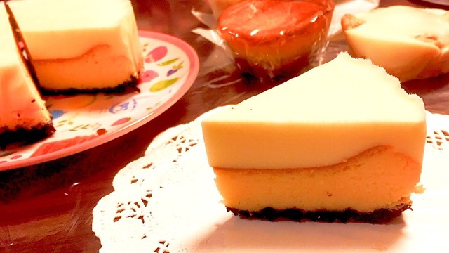 綺麗な断面 3層のチーズケーキ レシピ 作り方 By お菓子とぱんとわたし クックパッド
