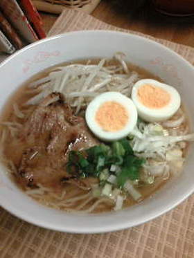 生姜焼きラーメン♪