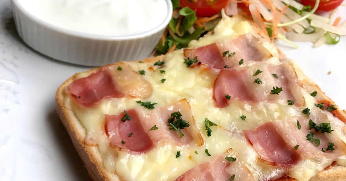  Toppers Pizzaのチキンベーコンランチピザのレシピ