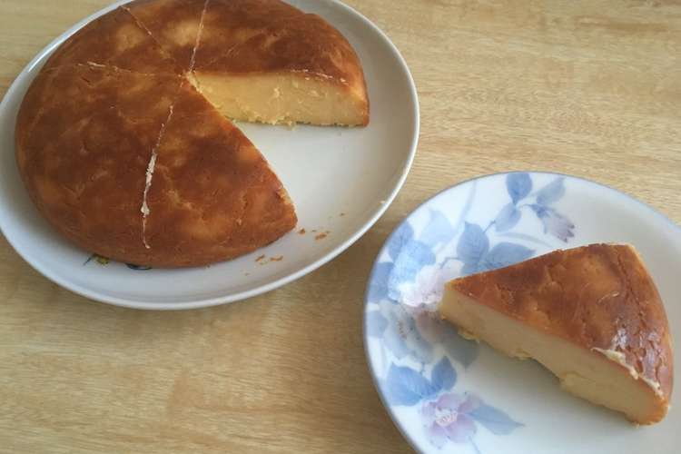炊飯器de本格ベイクドチーズケーキ レシピ 作り方 By 豆太 クックパッド
