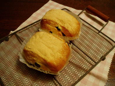 黒豆きなこパン☆パン教室レシピの写真