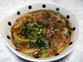 お鍋のシメに☆カレーうどんおじや