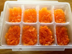 【離乳食初〜中期】ピーラーで☆野菜刻み