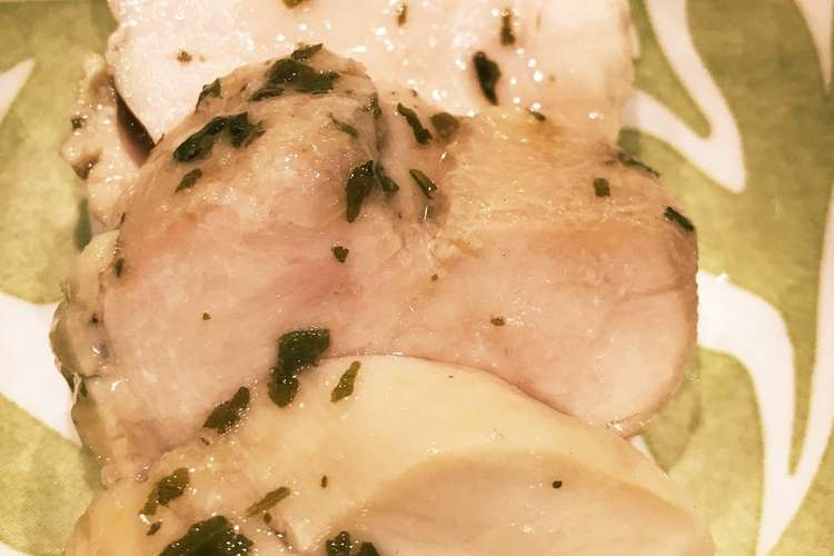 放置で簡単 ジューシー柔らかサラダチキン レシピ 作り方 By しずく77 クックパッド