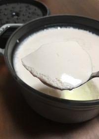 ストウブ de 豆乳ヨーグルト