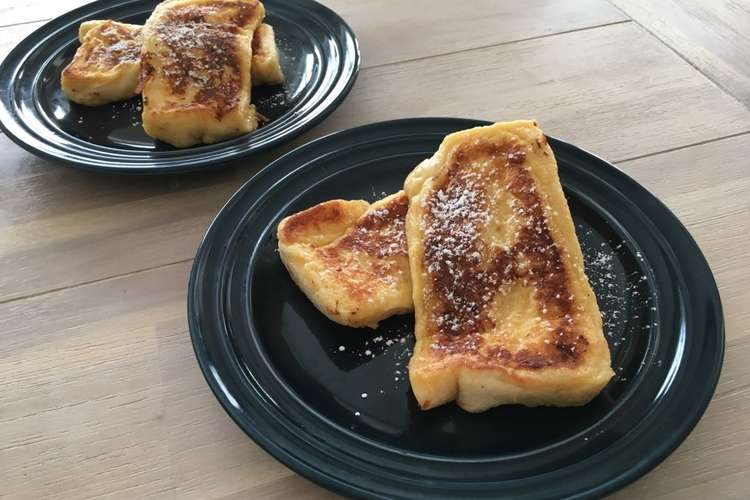 ふんわりナッツ風味のフレンチトースト レシピ 作り方 By みやびりゅう クックパッド 簡単おいしいみんなのレシピが356万品
