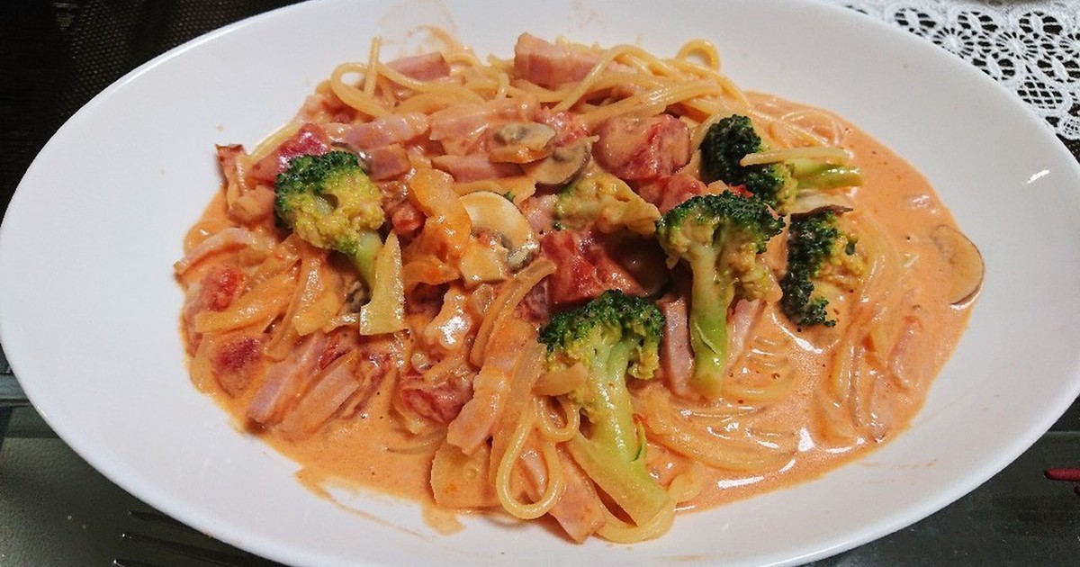 厚切りベーコンのトマトクリームパスタ by ロイドライトMai 【クックパッド】 簡単おいしいみんなのレシピが321万品
