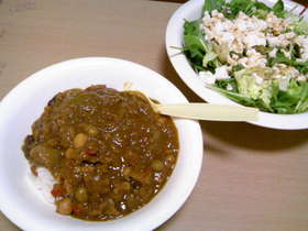 キーマカレーもどき