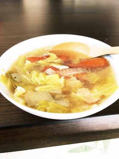 寒い日に簡単野菜スープ！（ポトフ風）の写真