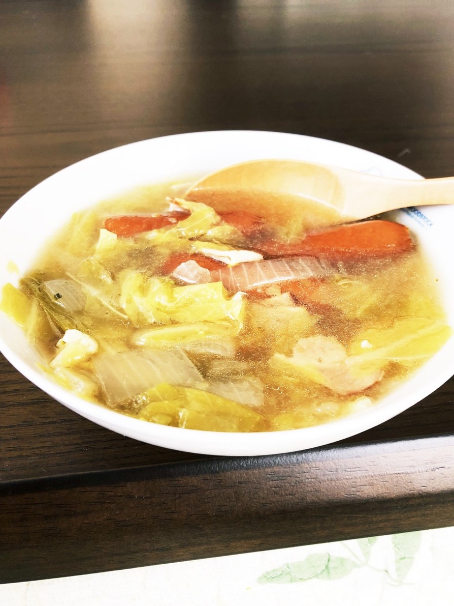 寒い日に簡単野菜スープ！（ポトフ風）の画像