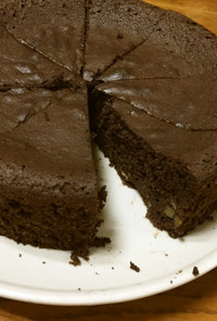 かんたん糖質制限チョコレートケーキ