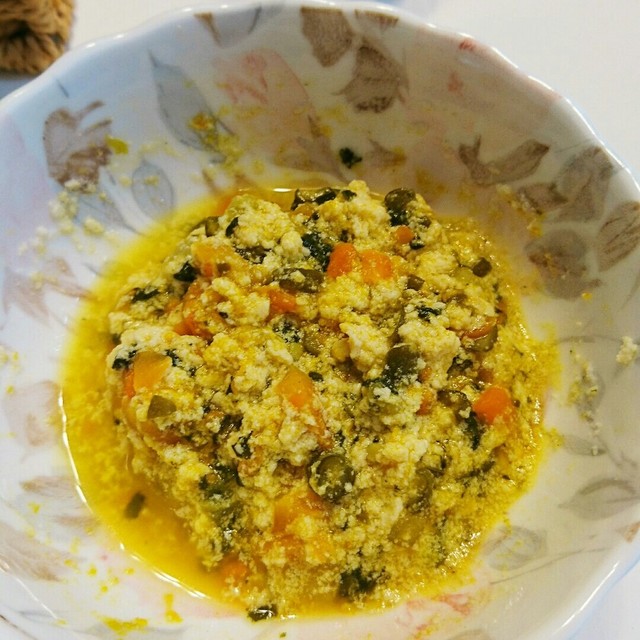 離乳食 中期 粉豆腐と野菜の和え物 レシピ 作り方 By なっきーりゅう クックパッド 簡単おいしいみんなのレシピが360万品