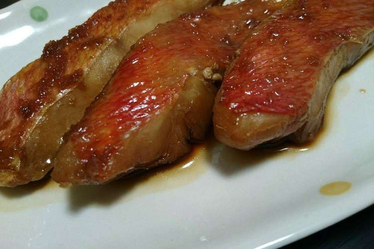 10分でできる 冷凍赤魚の煮付け レシピ 作り方 By えくすぺ クックパッド