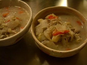 冬野菜であったかく。
