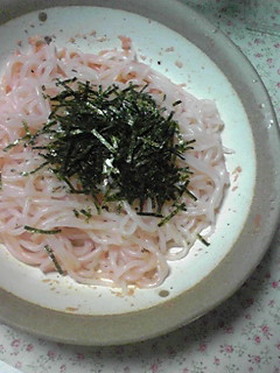 白滝で!超簡単ヘルシー明太子パスタ★