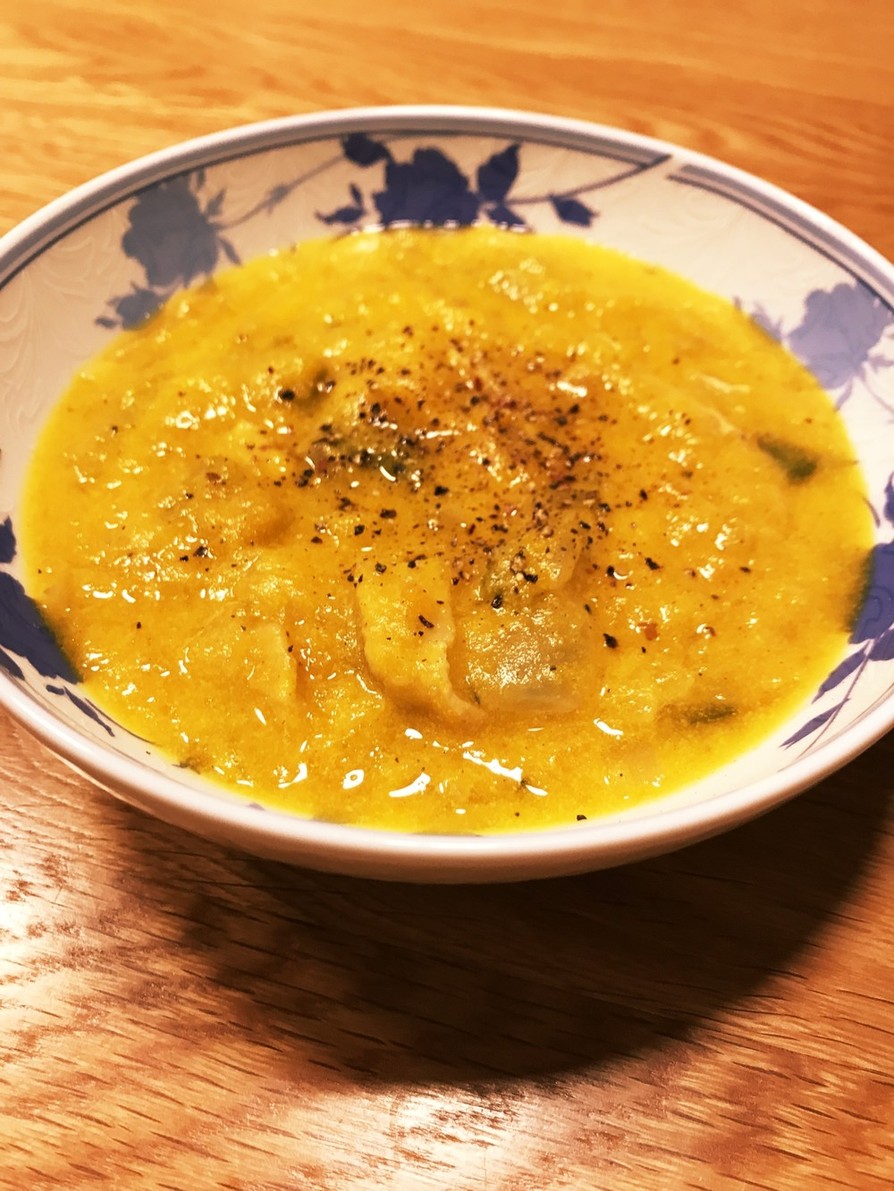 【卵・乳不使用】簡単！かぼちゃスープの画像